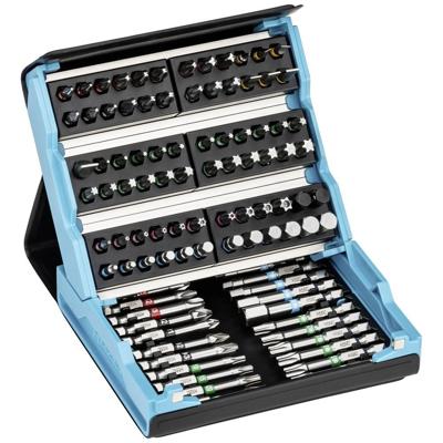 Hazet Bitassortiment SmartCase | 2200SC-3 | 96 stuks | sleuf/PH/PZD/TX/TX | binnenzeskant - 4000829879