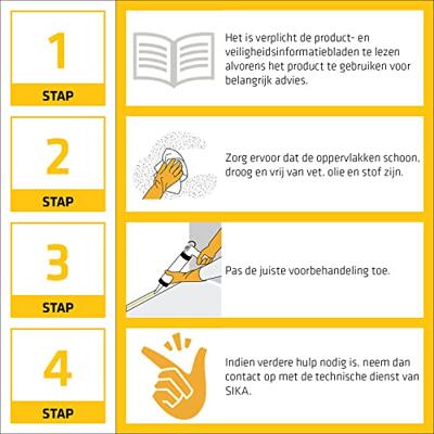 Sikaflex® 295 UV 300ml - Zwart Sikaflex® 295 UV 300ml - Zwart