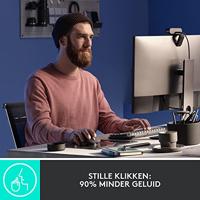 Logitech MX Master 3S Ergonomische muis Bluetooth, Radiografisch Optisch Grafiet 7 Toetsen 8000 dpi Afneembare kabel, Ergonomisch, Intelligent scrollwiel, - thumbnail