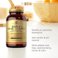 Solgar Ester-C® Plus Vitamine C 500 mg Capsules - thumbnail