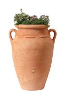 Garantia regenton amphora terra 250 liter met plantenbak - thumbnail