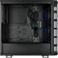 iCUE 465X RGB - Midtowermodel - ATX - geen voeding (ATX) - 3x RGB fan - USB/Audio - zwart - thumbnail