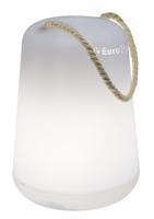 Eurotrail tafellamp Stone led 10,5 x 15 cm ABS wit - thumbnail