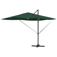 VidaXL Parasol groen 351 x 250 x 253 cm polyester en aluminium - thumbnail