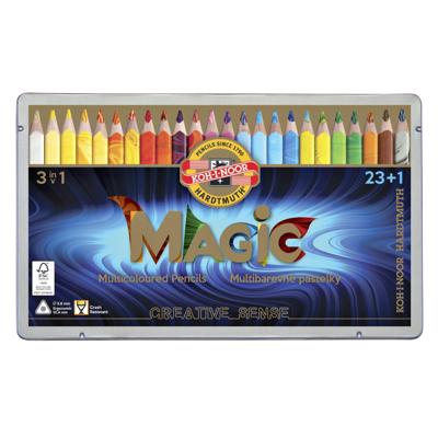 Kleurpotlkoh i noor jumbo magic doos 24 kleur