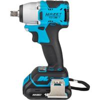 HAZET Mini accu-slagmoersleutelset · 18 Volt 9212M-1/4 · Losdraaimoment maximaal [Nm]: 270 Nm · 1/2 inch (12,5 mm) vierkant massief · 4-delig - thumbnail