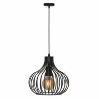 Freelight Hanglamp Aglio 28 cm zwart - thumbnail