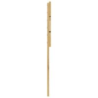Hoofdeinde 120 cm massief hout eiken - thumbnail