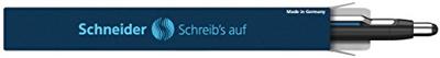 Schneider S-138601 Balpen Epsilon XB Huls Zwart/blauw, Blauwschrijvend