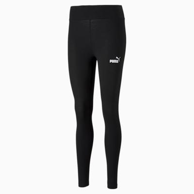 Puma high waist slim fit legging met logo zwart