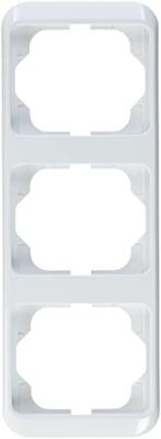 Busch-Jaeger 2CKA001754A2734 Frame Frame 3-voudig Verkeerswit, Wit 1 stuk(s)