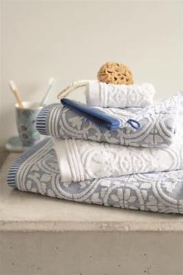 Pip Studio Pip Studio Douchelaken Tile de Pip White 70x140 - thumbnail