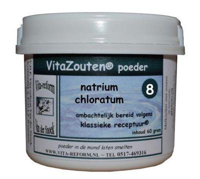 Vitazouten Natrium chloratum/mur. poeder nr. 08 60 Gram