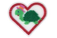Hama Strijkkralen Grondplaat Hart Groot - thumbnail