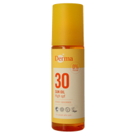 Derma Sun oil SPF30 150 Milliliter - thumbnail