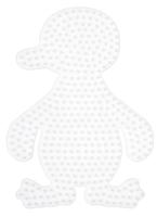 Hama strijkkralen grondplaat pinguin - thumbnail