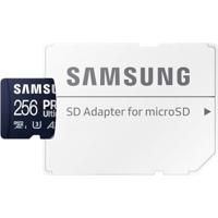 Samsung PRO Ultimate microSD-kaart 256 GB Class 3 UHS-I , v30 Video Speed Class, A2 Application Performance Class Incl. USB-kaartlezer - thumbnail