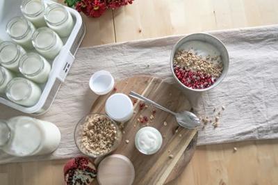 Steba JM2 - Yoghurtmaker 12x210 ml - RVS Steba JM2 - Yoghurtmaker 12x210 ml - RVS