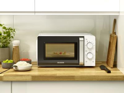 Severin MW 7885 Magnetron Wit, Zwart 700 W Timerfunctie