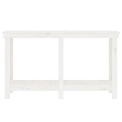 Werkbank 140x50x80 cm massief grenenhout wit Werkbank 140x50x80 cm massief grenenhout wit