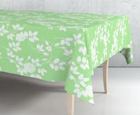 Tafelkleed op rol Exma Oliedoek Lichtgroen Botanische planten 140 cm x 25 m - thumbnail
