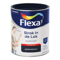 Flexa Strak in de Lak Buitenlak Hoogglans - 1710 Geldersblauw - thumbnail