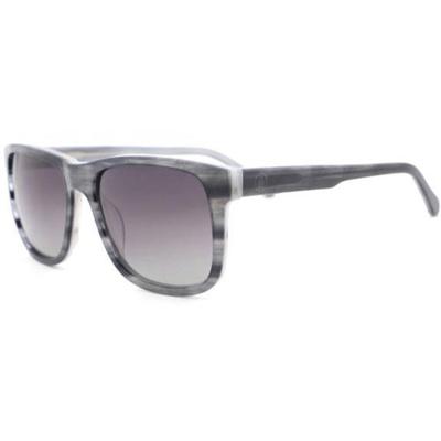 Wave Hawaii zonnebril Acetat wayfarer UV400 hout grijs Wave Hawaii zonnebril Acetat wayfarer UV400 hout grijs