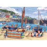 Harbour Scene Puzzel 1000 Stukjes - thumbnail