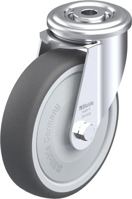 Blickle LER-PATH 125KF Zwenkwiel Wieldiameter: 125 mm Draagvermogen (max.): 150 kg 1 stuk(s)