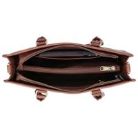 Hide & stitches jura leren schoudertas-Brown - thumbnail