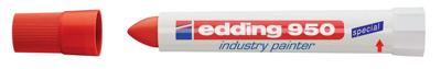 Viltstift edding 950 pasta rond 10mm rood