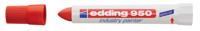 Viltstift edding 950 pasta rond 10mm rood - thumbnail