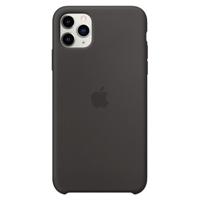 Apple silicone case iPhone 11 Pro Max black - thumbnail
