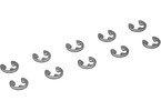 E-clips, 4mm, Verenstaal (10st) - thumbnail