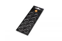 EKWB EK-Torque HTC-16 Color Rings Pack - Nickel waterkoeling - thumbnail