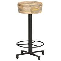 Barkrukken 2 st 66 cm massief mangohout - thumbnail