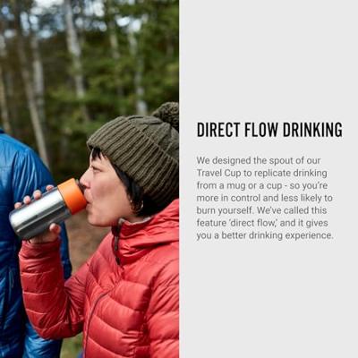 Black+Blum Geïsoleerde Reismok - 0.34Ltr - Oranje