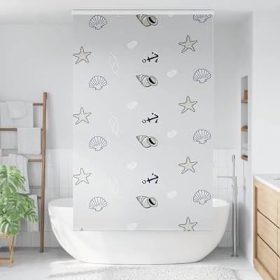 Doucherolgordijn met cassette 140x240 cm stofbreedte 136 cm