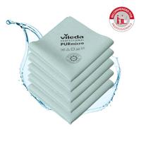 Vileda microvezeldoek Purmicro Active, pak van 5 stuks, groen - thumbnail