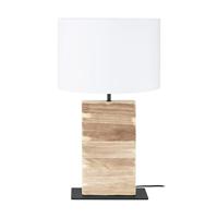 Stars of Light TafellampContessore recht hout met wit - 39917 - thumbnail