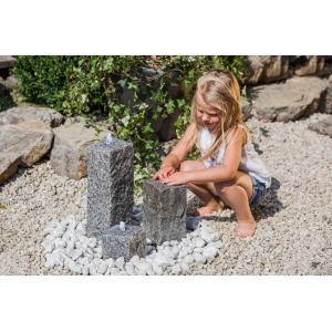 Waterornament graniet met LED verlichting Waterornament graniet met LED verlichting