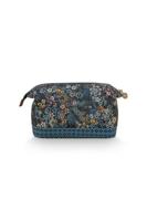Pip Studio Pip Studio Cooper Cosmetic Purse Large Tutti i Fiori Blue 26x18x12cm - thumbnail