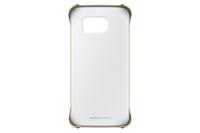 Galaxy S6 Edge Clear Cover goud EF-QG925BFEGWW - thumbnail