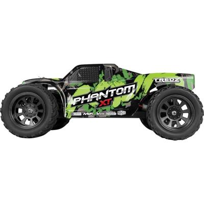 Maverick Phantom XT 1:10 RTR Groen Brushed 1:10 RC auto Elektro Monstertruck 4WD RTR 2,4 GHz
