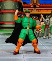 Ultra Street Fighter II: The Final Challengers Action Figure - M. Bison (Green) - thumbnail