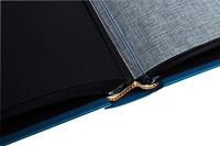 Fotoalbum exacompta 29x32cm 60pag néo déco blauw - thumbnail