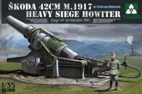 Takom 1/35 Skoda 42cm M. 1917 Heavy Siege Howiter - thumbnail