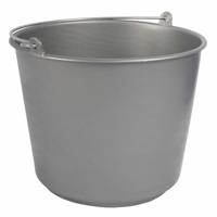 Bouwemmer grijs 12 liter - thumbnail