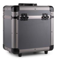 Power Dynamics RC80 Vinyl Record case voor 12 inch platen titanium - thumbnail