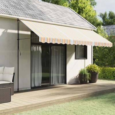 VidaXL Vervangingsdoek voor luifel gestreept 4,5x3 m meerkleurig VidaXL Vervangingsdoek voor luifel gestreept 4,5x3 m meerkleurig
